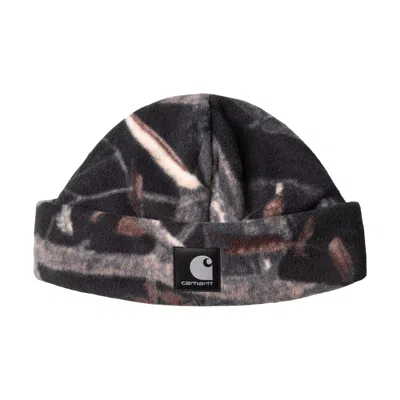 Carhartt Blevin Beanie Camo Feather Tree In Multi