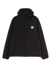 Carhartt Active Hooded Jacket Featuring Pockets In Black