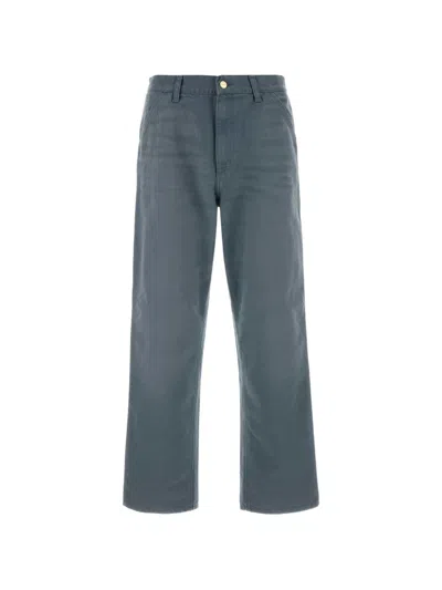 Carhartt Wip Carpenter-inspired Canvas Single Knee Pants For Men In Multi