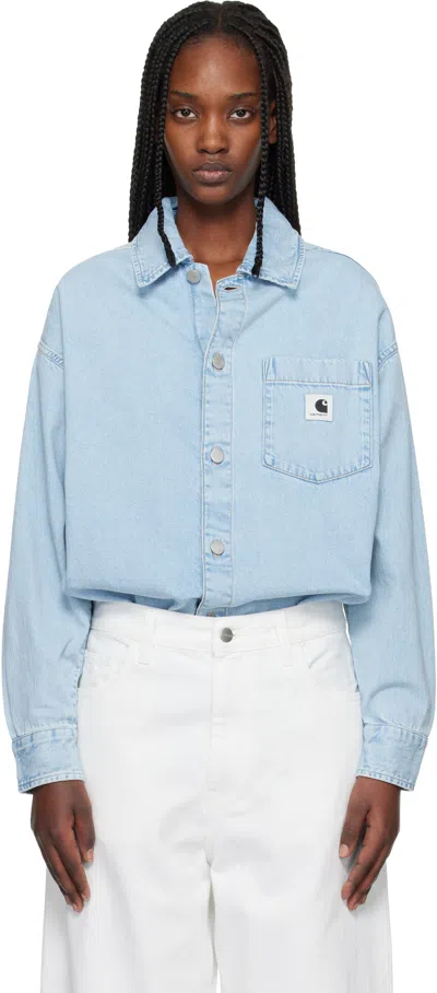 Carhartt Blue Alta Denim Shirt