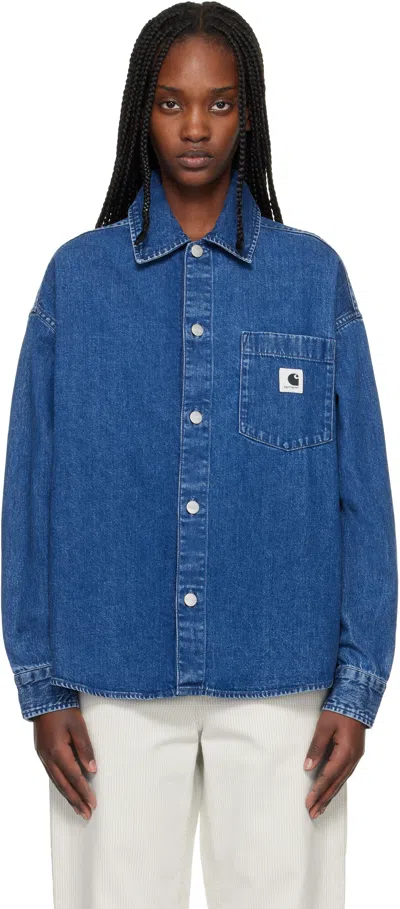 Carhartt Blue Alta Denim Shirt