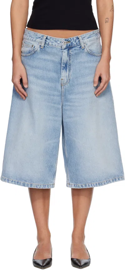 Carhartt Blue Belmont Denim Shorts