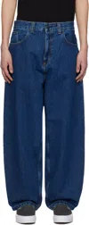 Carhartt Medium Blue Carpenter Jean Oversized Fit In 0106 Blue Stone Wash
