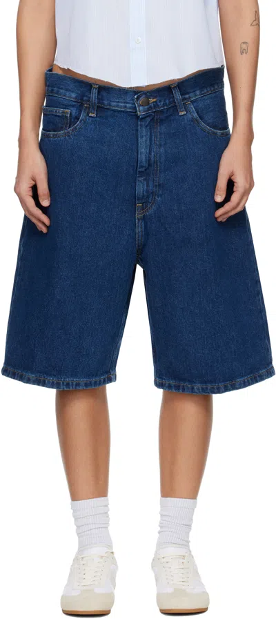 Carhartt Blue Brandon Denim Shorts