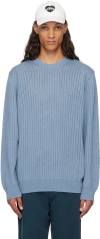 Carhartt Blue Caleb Sweater In Xx 0w9 Misty Sky