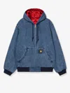 Carhartt 50 Years Anniversary Og Active Jacket Denim Jackets Blue In Blue