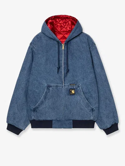 CARHARTT BLUE DENIM 50 YEARS ANNIVERSARY OG ACTIVE REVERSIBLE JACKET
