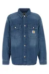 Carhartt Work In Progress Lincoln Denim Shirt Jacket In Blue