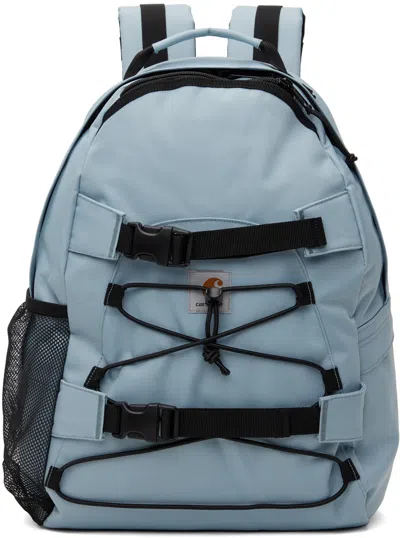 Carhartt Blue Kickflip Backpack In Xx 0w9 Misty Sky