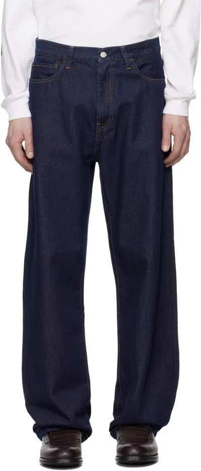 Carhartt Blue Landon Jeans In 0102 Blue Rinsed