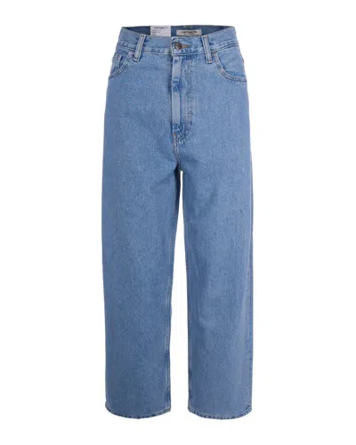 Carhartt Blue Loose Mid Rise Jeans
