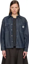Carhartt Blue Louis Denim Jacket In Blue