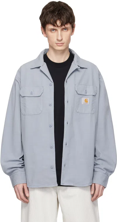 Carhartt Blue L/s Kelsey Shirt