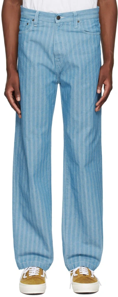 Carhartt Blue Menard Jeans In 02 01 Blue