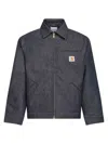 Carhartt Blue Og Detroit Jacket In Blue