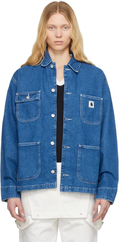 Carhartt Blue Og Michigan Denim Jacket