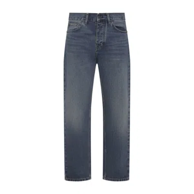 CARHARTT BLUE RELAXED FIT JEANS