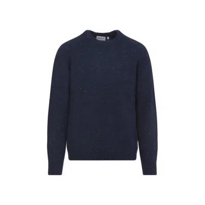 CARHARTT BLUE ROUND NECK SWEATER