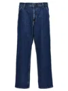 Carhartt Medium Blue Carpenter Jean Oversized Fit In Blue