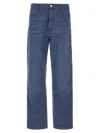 Carhartt Blue Single Knee Pants In Blue
