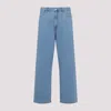 Carhartt Loose Tapered Fit 5-pockets Trousers In Blue