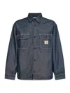 Carhartt Blue Tigan Shirt Jac Shirt Jacket In Blue