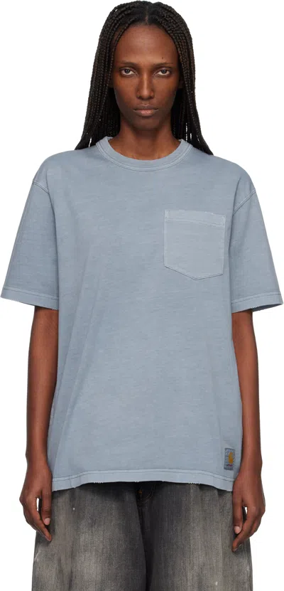Carhartt Blue Torion Pocket T-shirt