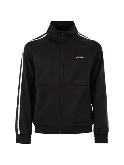 Carhartt Bolar Sweatshirt With Side Stripes In Black