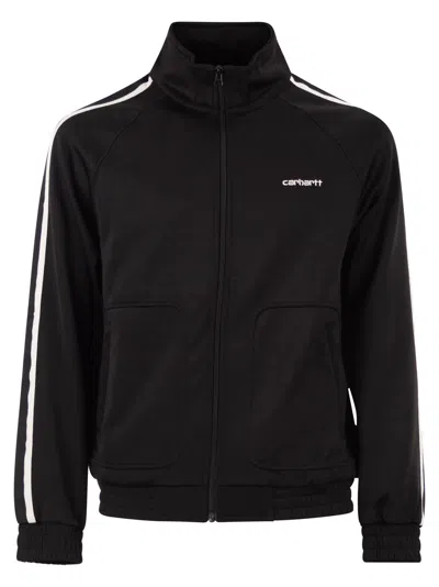 Carhartt Bolar Sweatshirt With Side Stripes In Black