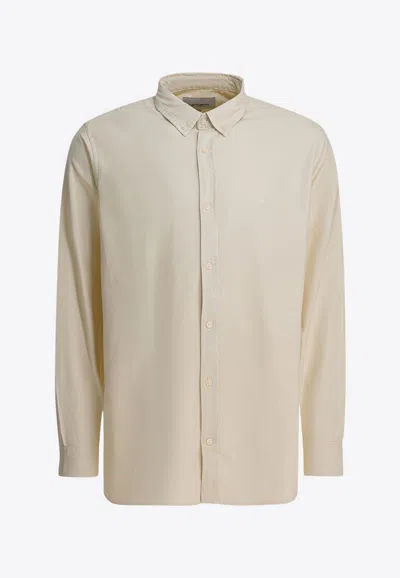 Carhartt Bolton Long-sleeved Shirt In Neutral