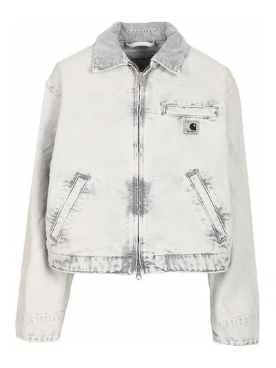 Carhartt Bomber Jacket In Gray