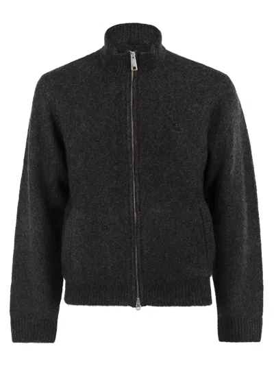Carhartt Kori Zip-up Cardigan In Black