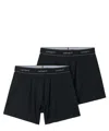 Carhartt Wip Black Stretch Cotton Cotton Trunks