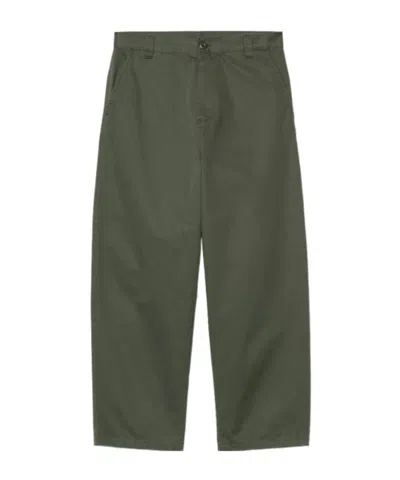 Carhartt Cotton Pants In Green