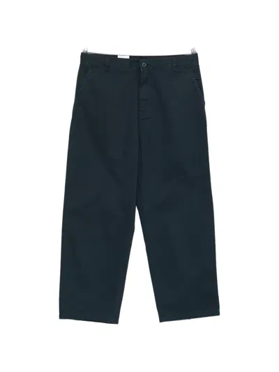 Carhartt Brady Straight Trousers In Blue