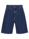 Carhartt Rear Logo-patch Denim Shorts