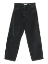 Carhartt Five-pocket Trousers Featuring Belt Loops Design In Black