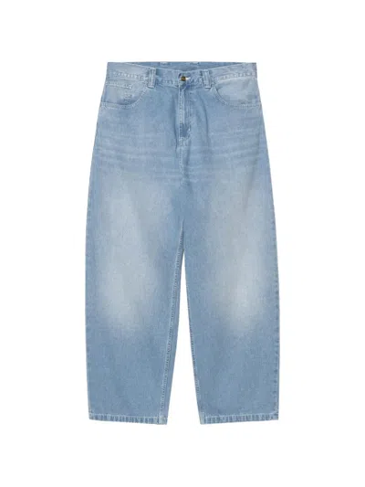 Carhartt Brandon Washed Loose Jeans In Blue