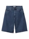 Carhartt Brandon Denim Bermuda Shorts In Blue