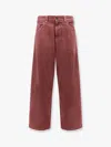 Carhartt Brandon Denim Trouser In Brown