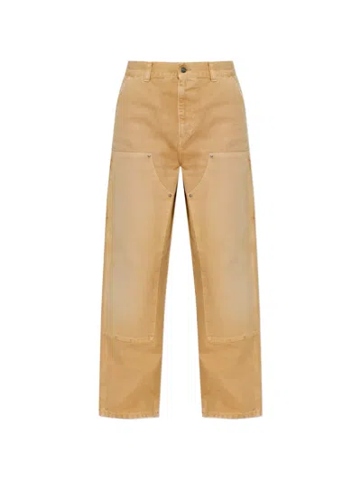 Carhartt Brandon Double-knee Jeans In Neutral