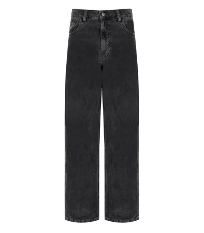 Carhartt Brandon Grey Pants In Black