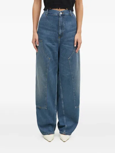 Carhartt Brandon Panelled Pocket Jeans In Blue