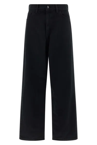 Carhartt Brandon Cotton Wide Leg Jeans In Blue