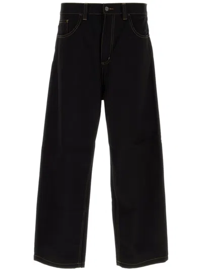 Carhartt Wip Brandon Logo-patch Jeans In Multi