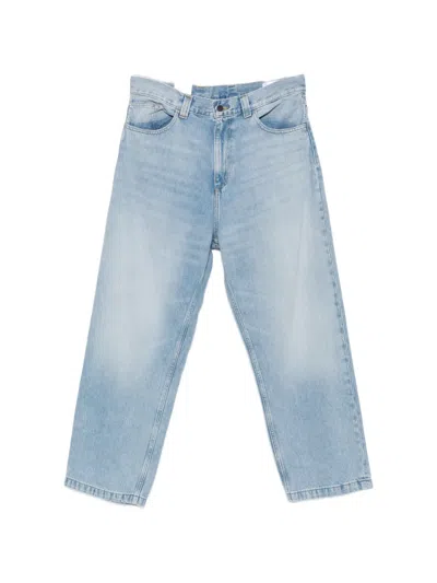 Carhartt Wip Brandon Mini Paintnt Trousers For Men In Blue