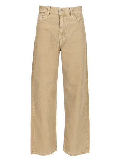 Carhartt Brandon Trousers Beige In Brown