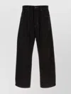 Carhartt Brandon Wide Leg Denim Trousers In Black