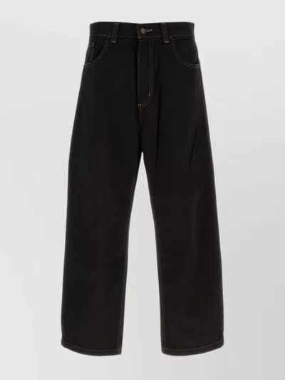 CARHARTT BRANDON WIDE LEG DENIM TROUSERS