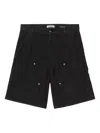 Carhartt Branford Double Knee Shorts In Black